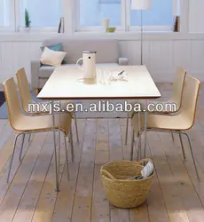 Modern kitchen dinning table dining tables and chairs set