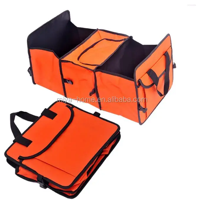 High quality Non-woven fabrics car trunk storage bag / Folding Car Trunk organizer / car tools storage bag