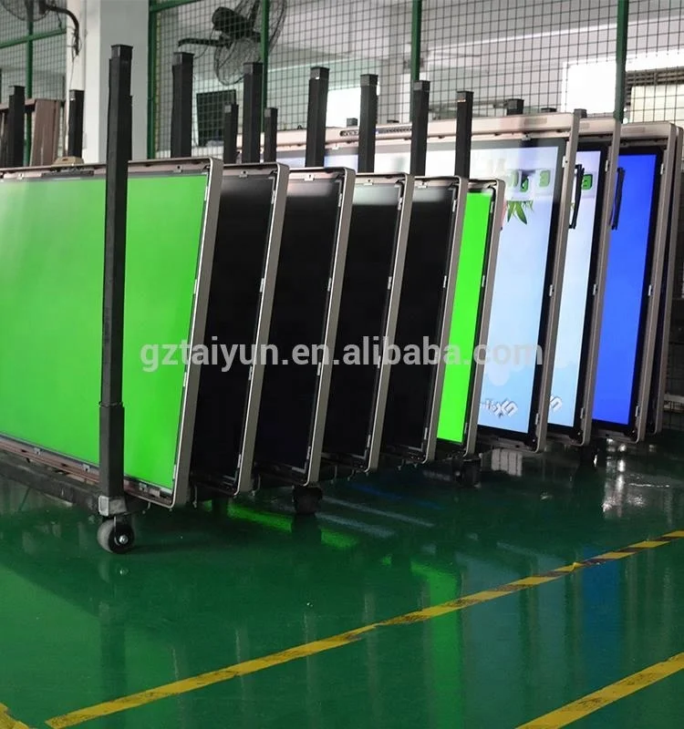 2020 Newest 65' 75' 86' Smart Touch Screen Portable Interactive Whiteboard All in One PC For School Teaching