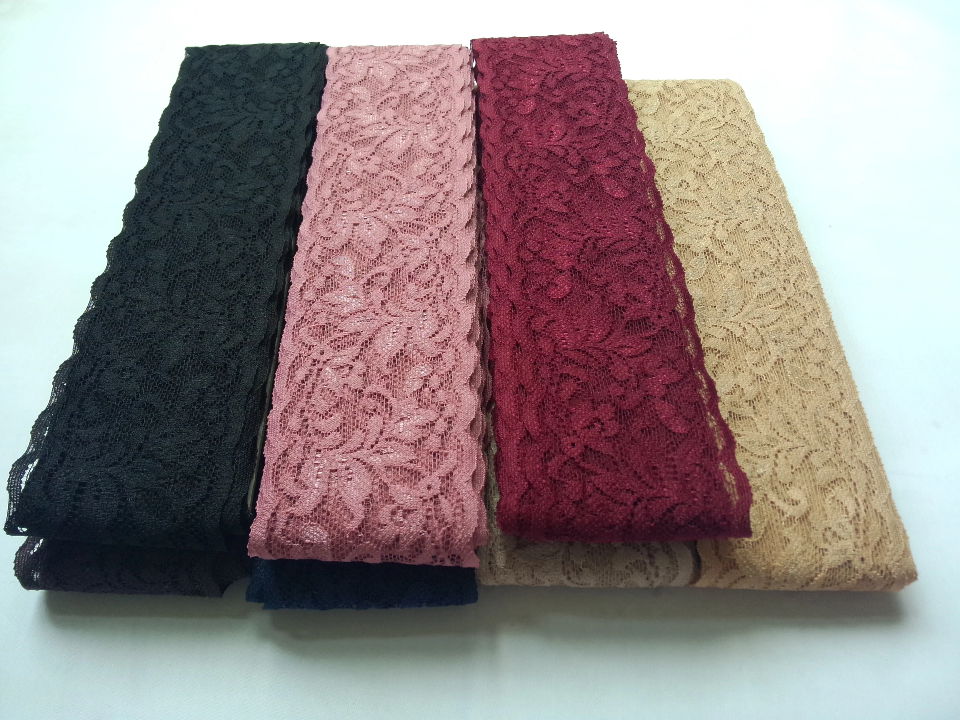 stretch 6cm lace elastic for adults headbands by yard -lace wedding hair accessories