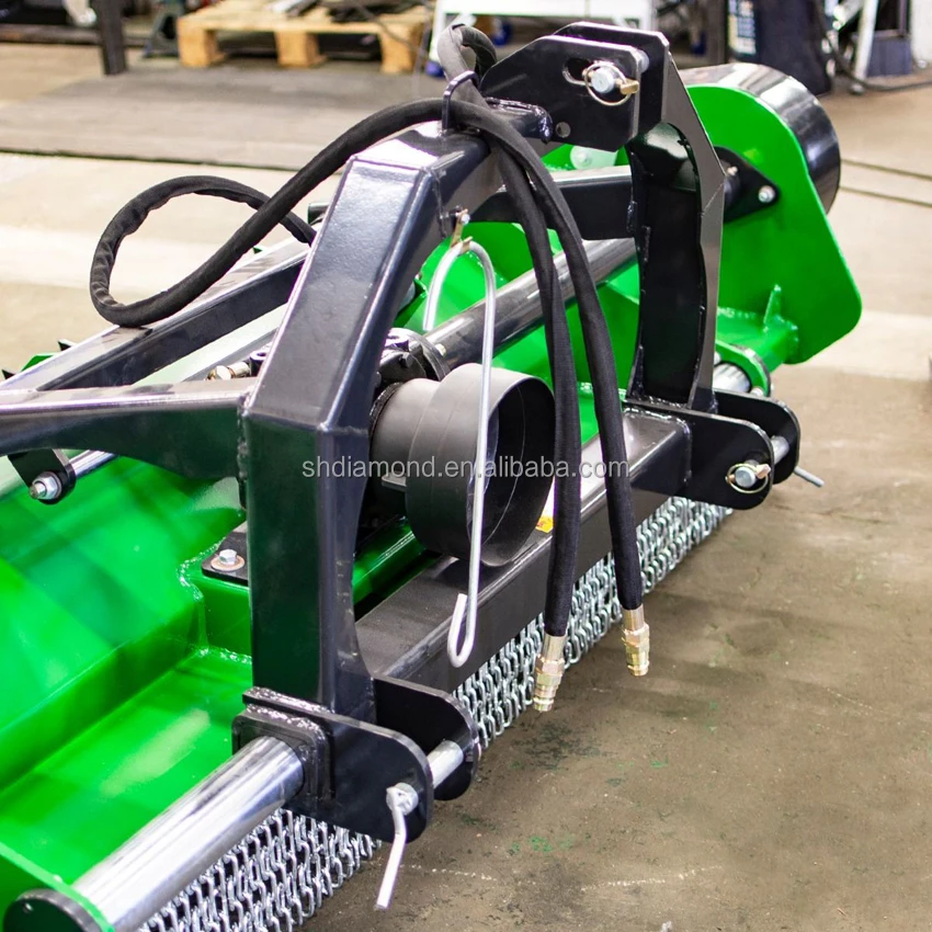 
100 -150HP Tractor 3PT Pto Flail Mower Cuts saplings, grass, straw and stubble up with Flap in 2.8m Work Width/Verge mower, Ce 