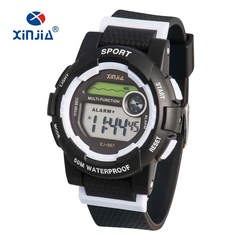 50M Waterproof Multifunctional Sports Colorful G-Fashion Style Digital Watch For Boy&Girl