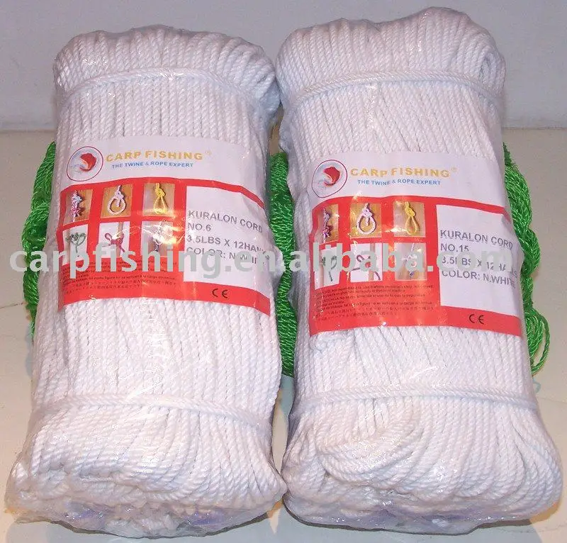Hot Selling Kuralon Twisted Twine Good Quality Kuralon Cord Fishing Twine Twisted Kuralon Rope