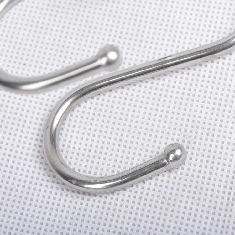 Factory Price Kitchen Garage Utensil Utility 304 Stainless Steel Double S Large Hook