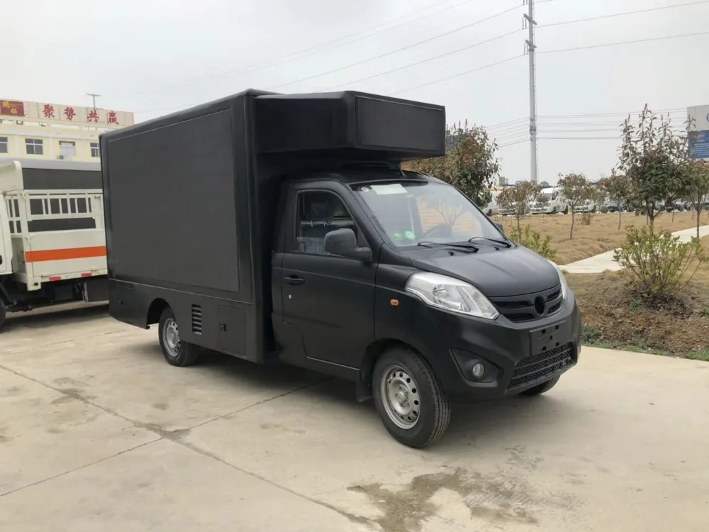 
Gasoline Type ,FOTON Light LED truck ,two sides P6 Full Color LED screen 