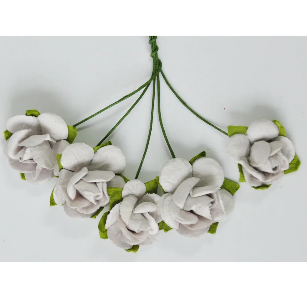 Rose flower  paper wedding set