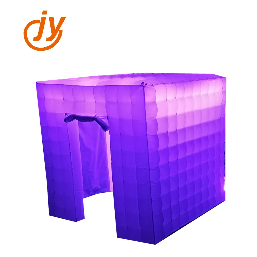
Commercial Rental Use High Quality 2.5x2.5m Inflatable Led Light Photo Booth 