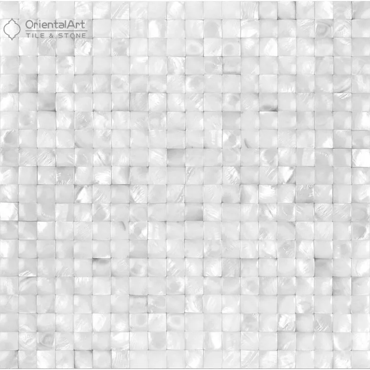 Imported capiz shell mosaic tile classical mother of pearl china