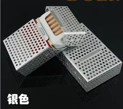 Fancy Hollowed- Out Style Metal Pack Cover Cigarette Case Cigarette Box