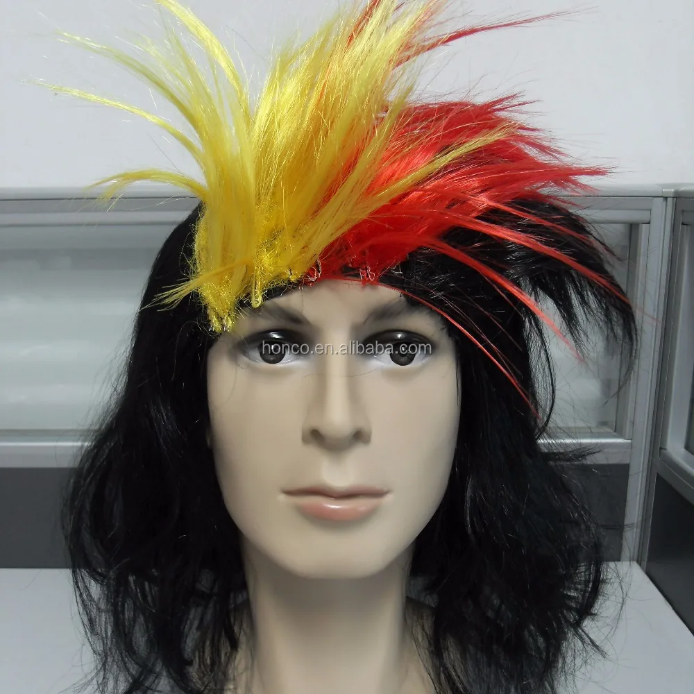 Fashion football Sport Fan Wigs
