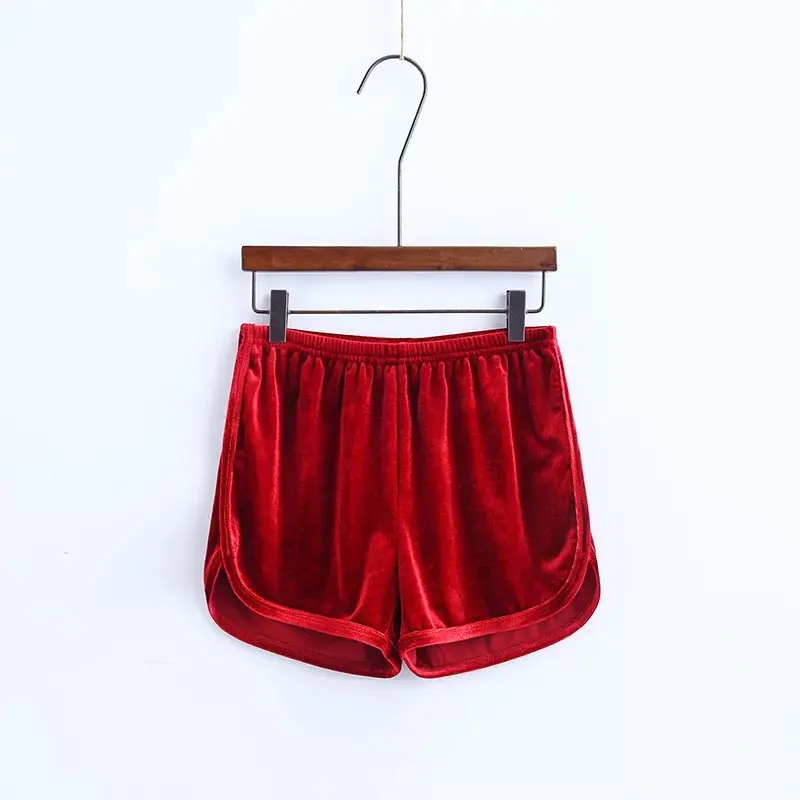 In Stock logo Blank Plain Gym Ladies Yoga Sports Sexy Shorts for Women