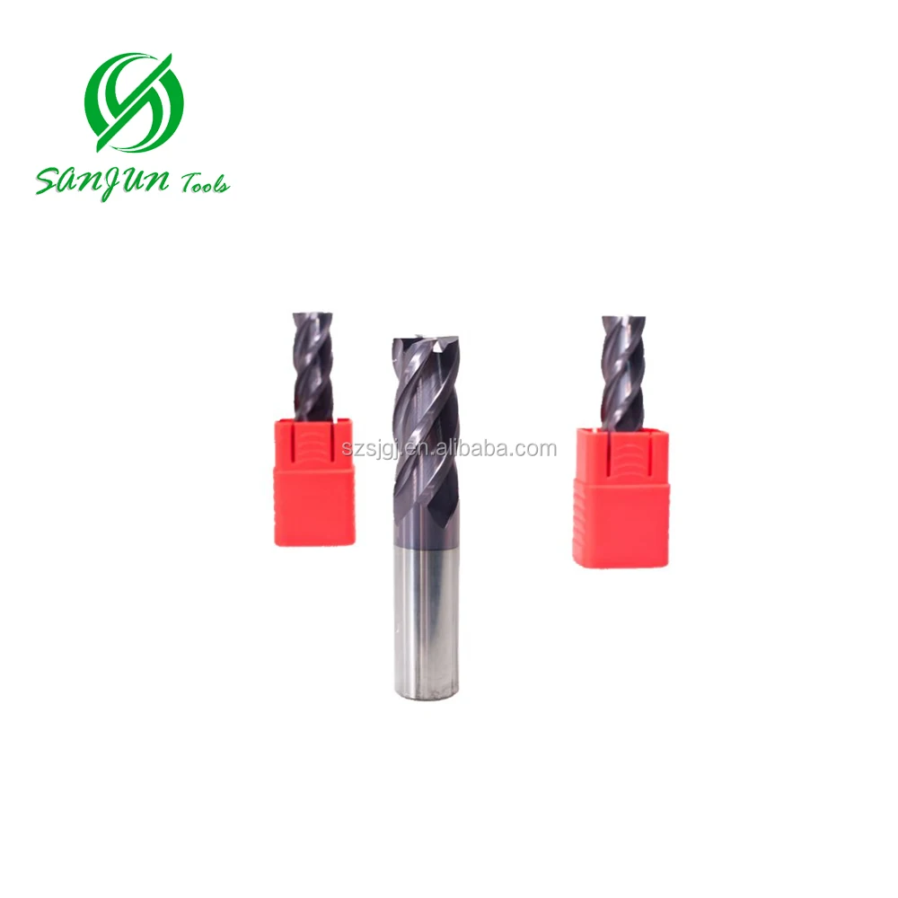 
HRC55 16mm Wolfram Carbide Flat End Mill Cutter 