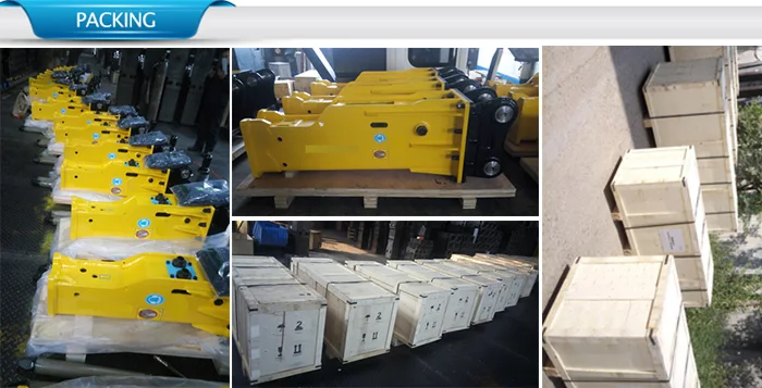 All kinds of excavator attachment hydraulic rock breaker hammer