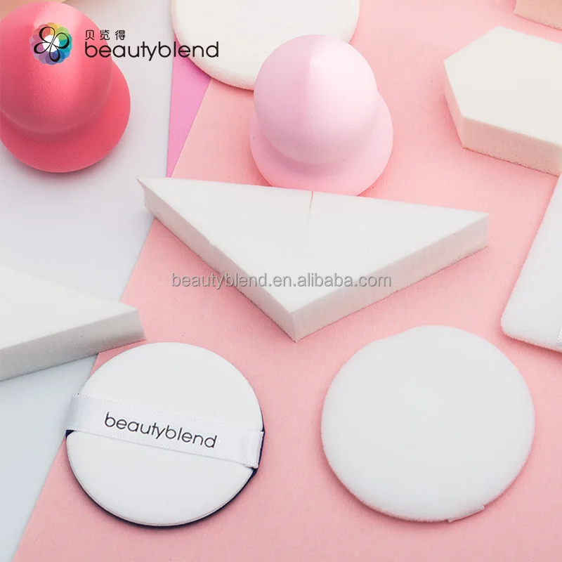 Private Label Makeup Foundation Sponge Puff, Cosmetic Powder Puff Manufacturer and Factory