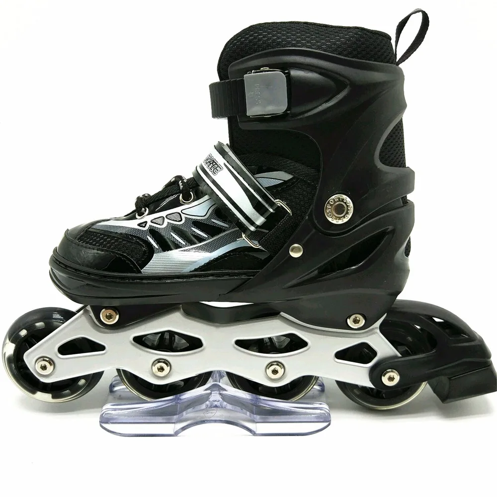 
2017 roller blade skate adjustable wholesale led quad skate 