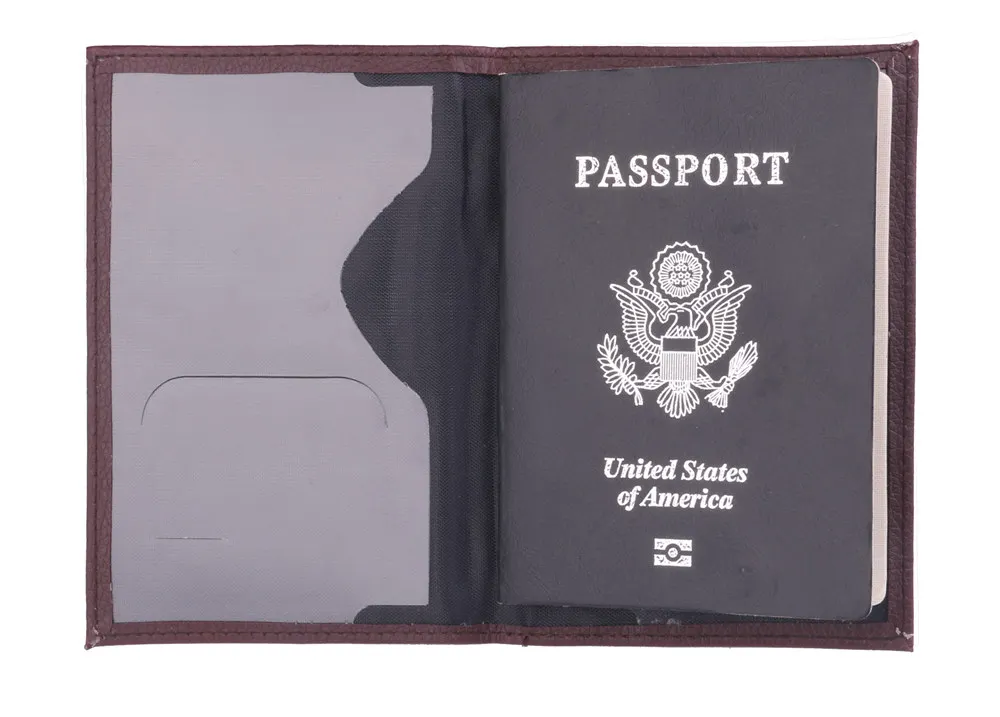 Wholesale  Cheap pu leather France passport cover case for women and men