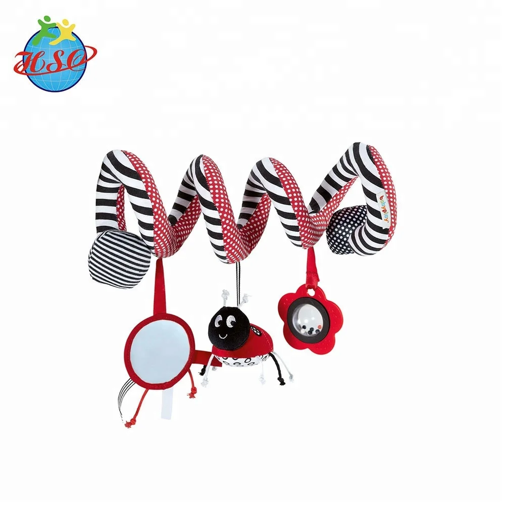 OEM China Toys Factory Supply Baby Stroller Pram Spiral Activity Toy