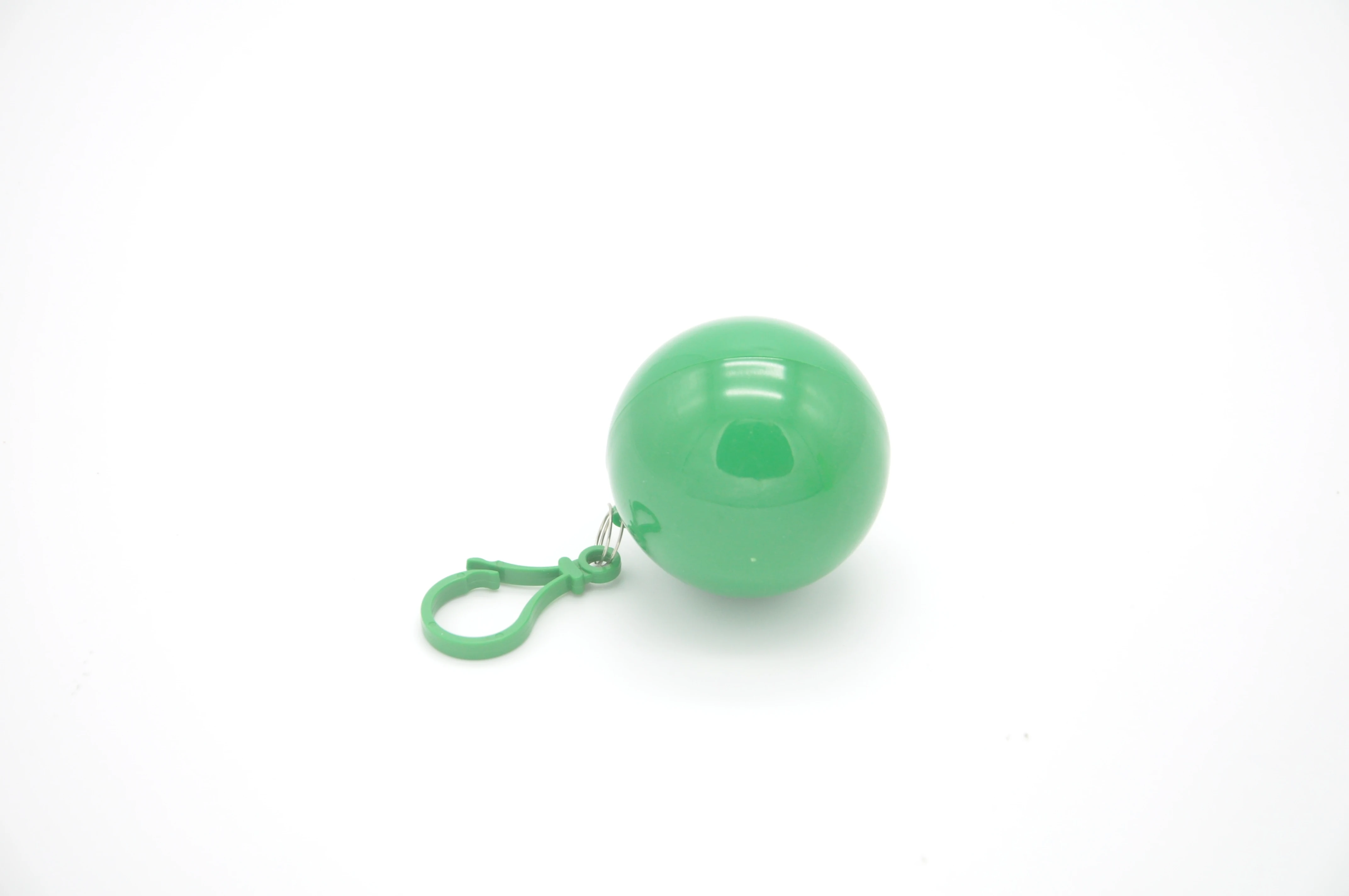 Emergency disposable raincoat in ball rain poncho hooded balls