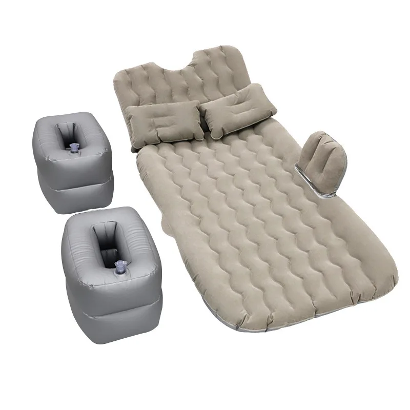 folding portable inflatable backseat air car travel bed mattress