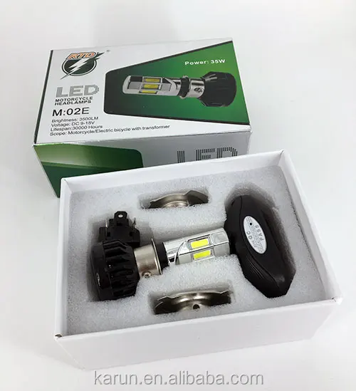 Прямая продажа с завода шестистороннее освещение 35 Вт 3500 люмен M02E RTD светодиодное освещение для мотоцикла с новым Драйвером