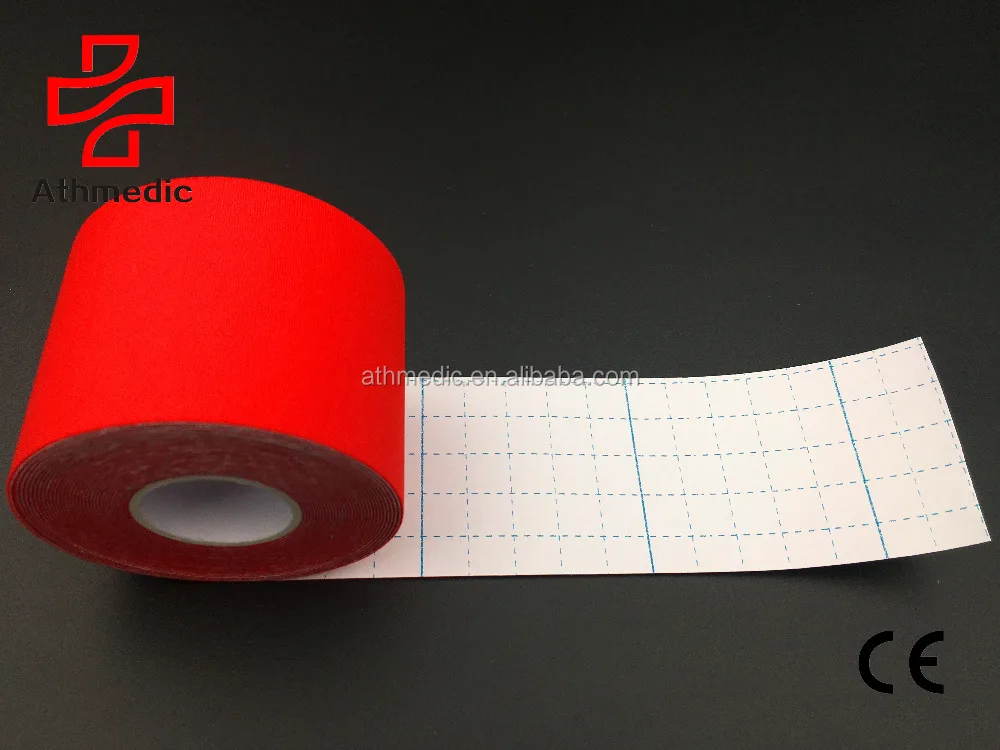2023 Athmedic Recovery Athletic Injury Therapeutic 4 way elastic muscle kinesiology tape high ELASTIC KINESIOLOGY TAPE