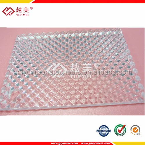 transparent colored solid hollow corrugated polycarbonate sheet for roofing ,bus stand car porch