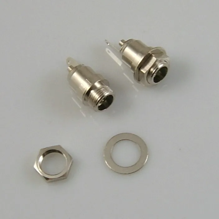 5.5x2.1mm 5.5/2.1mm DC female Power Jack Socket Threaded Female Connector