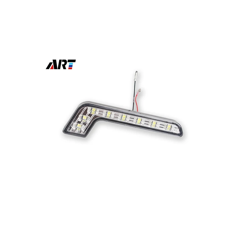 
Car Cob High Quality Auto Led 12V Waterproof Driving Fog Signal Light Bright Drl Daytime Running Light For Cars 