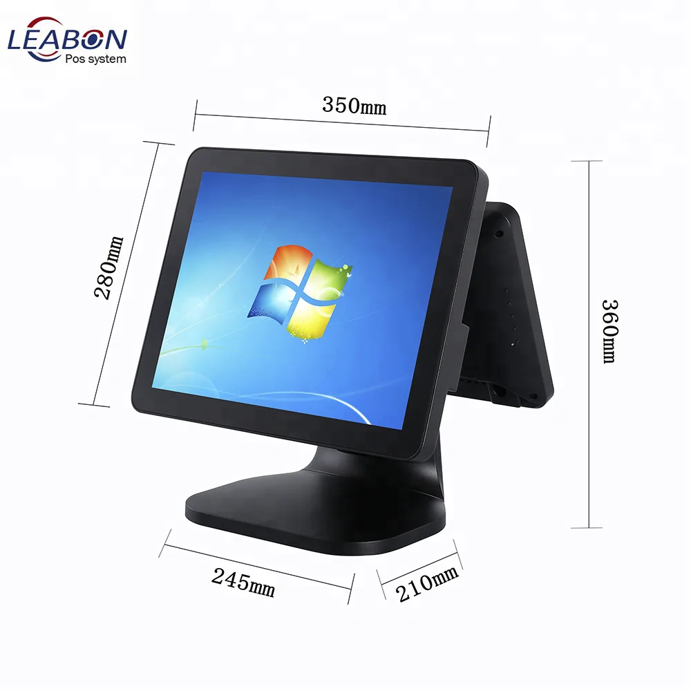  Розничная продажа клиентском дисплеем 15 inch pos точки продажи машины