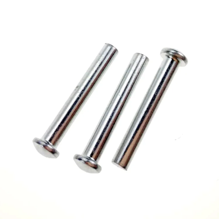 Твердые заклепки с круглой головкой из оцинкованной стали для заклепки листового металла 3,5X19