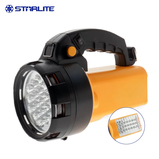 
LED Spotlight hand held rechargeable searchlight 