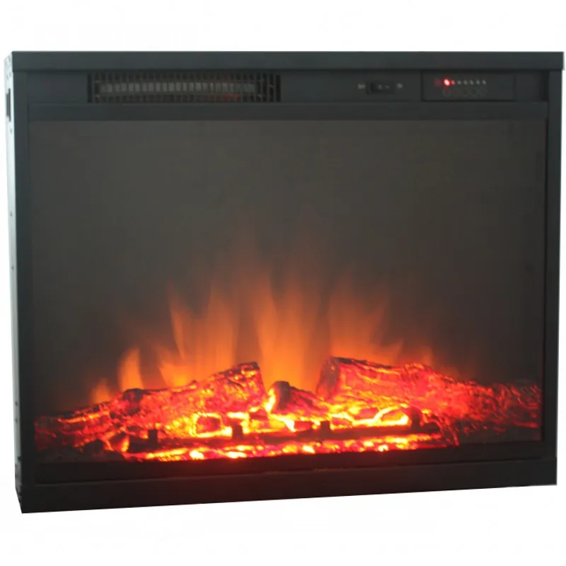 23.4 Inch Mini Electric Fireplace/Heater/Stove with Insert for Household and Hotel Use