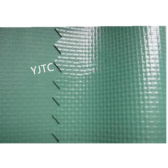 Waterproof PVC Vinyl Tarp Cargo Utility Trailer Cover Green Tarpaulin