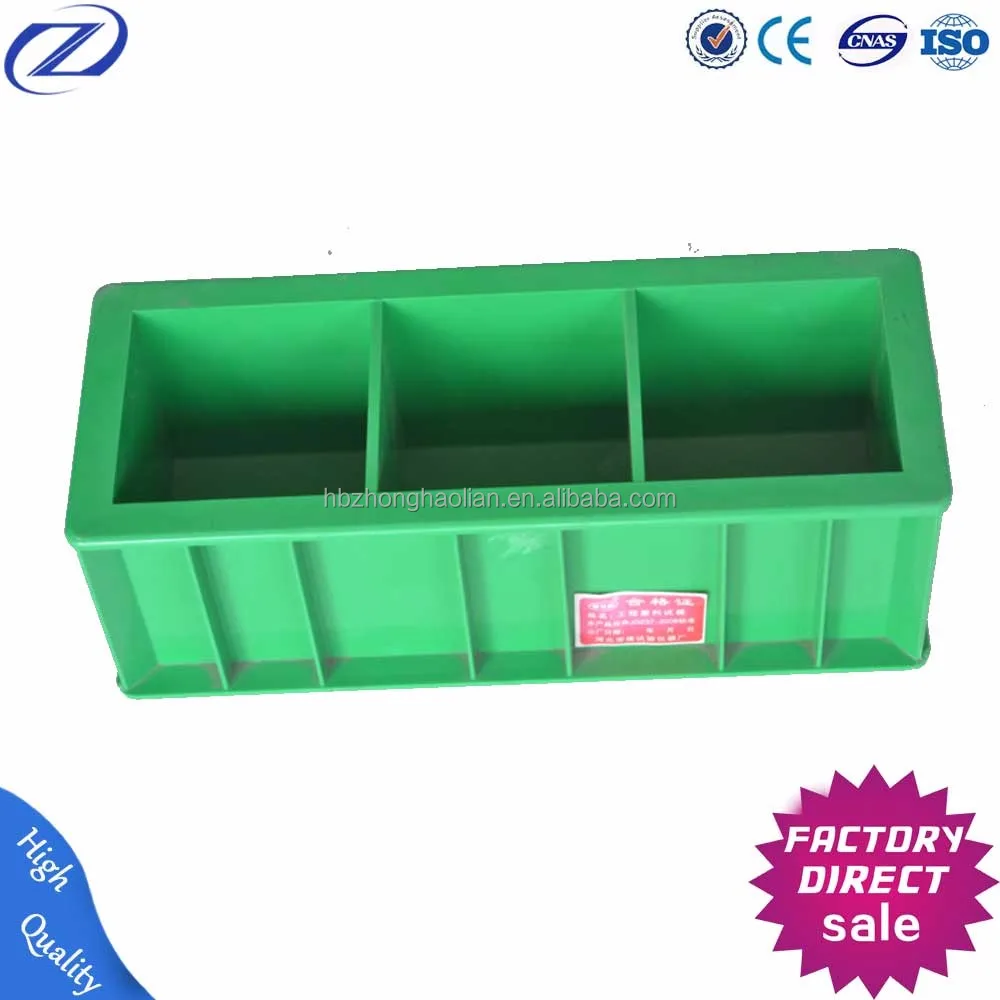 plastic concrete cube mould