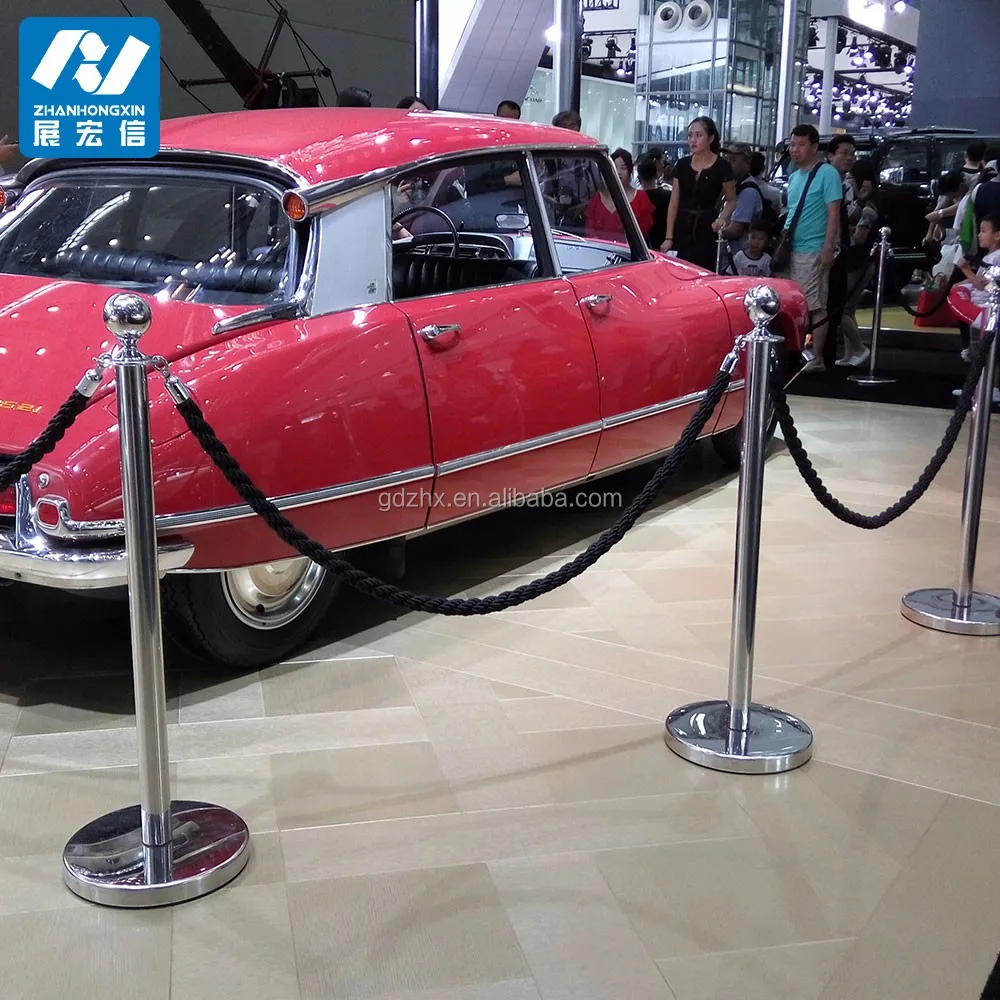 Banquet Hall VIP Queue Barrier Red Carpet Poles