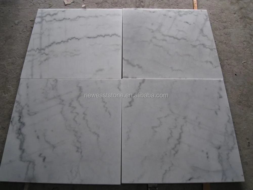 Cheap price Guangxi white Chinese white carrara marble slab