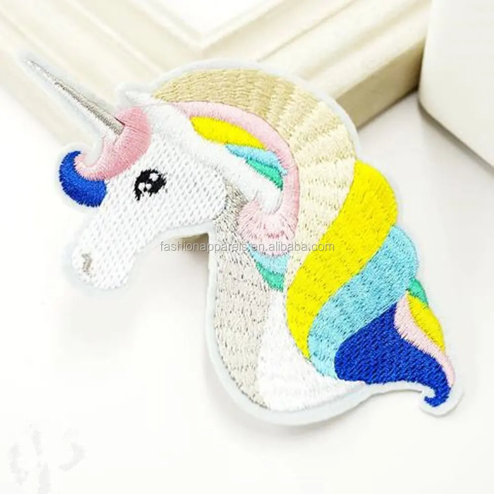 Unicorn DIY Cloth Badges Patch Embroidered Applique Sewing Patches Clothes Stickers Apparel