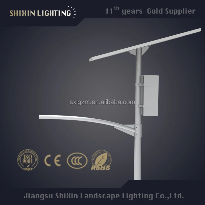 wireless track 150w solar lighting remote control pole mount light street light