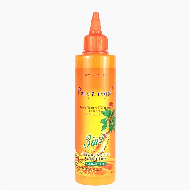 Parya Royal 3in1 with natural ginseng extracts & vitamin C 400ml and 200ml care hair ginseng nourish shampoo and conditioner
