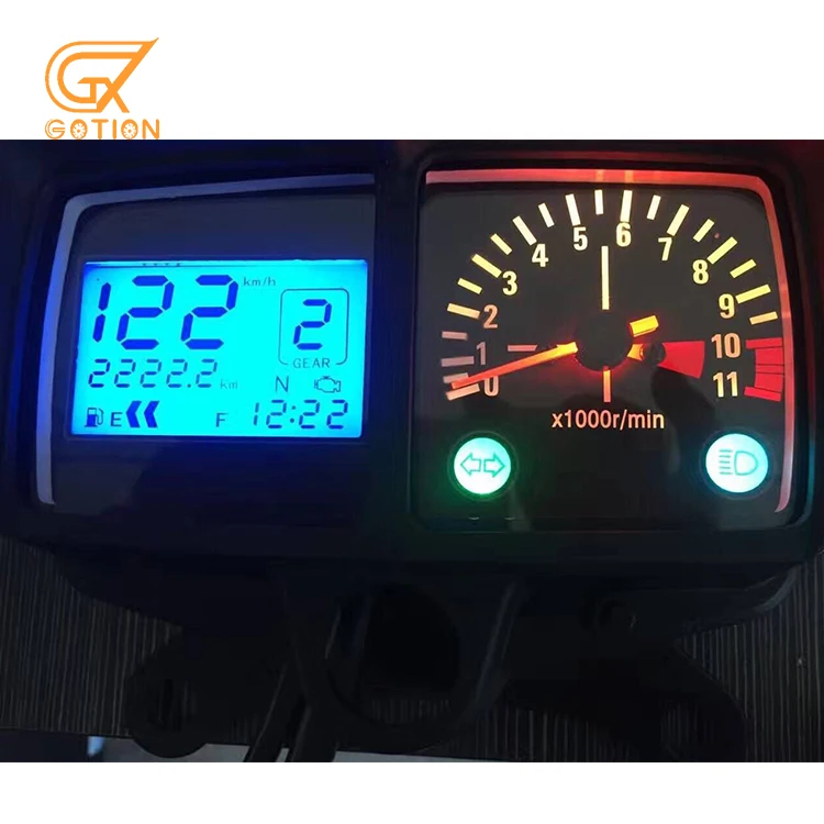 Cheap Custom CDI125 Motorcycle Digital Speedometer