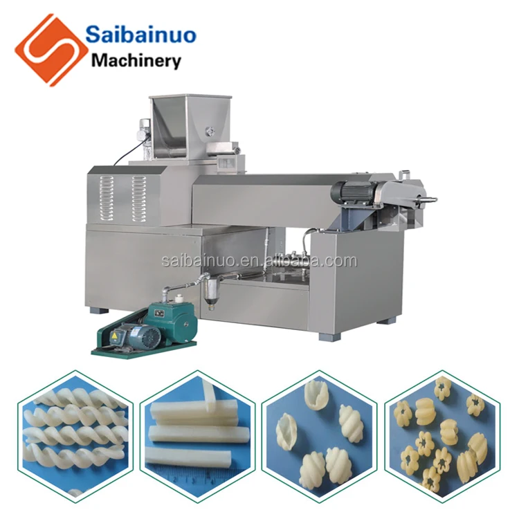 Pasta macaroni machine macaroni production line
