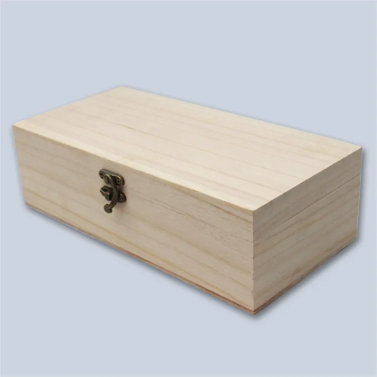 Japanese type lightweight paulownia wooden box for sale