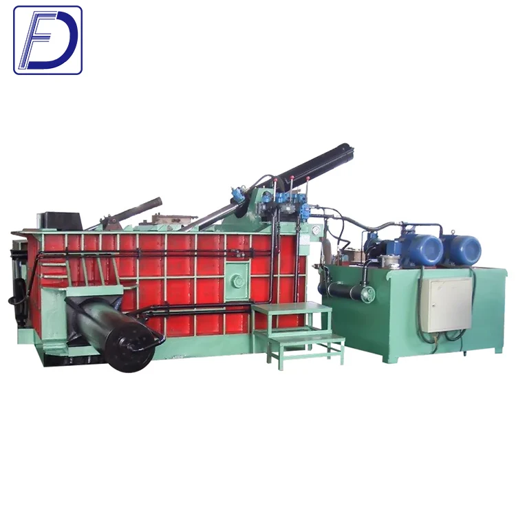 Y81 высоким качеством используемого лом автоматическая алюминиевая жестянка металлический пакетировочный пресс для макулатуры