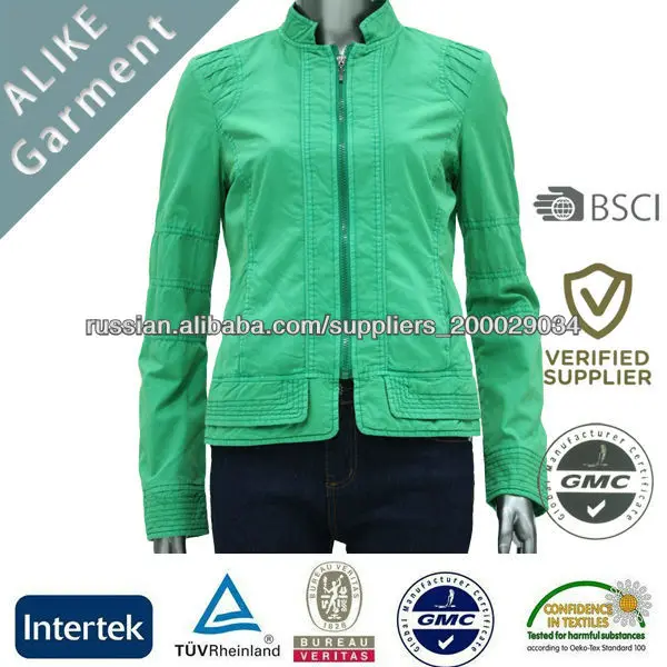 мода куртки 2013 100% хлопок дамы формальных куртки