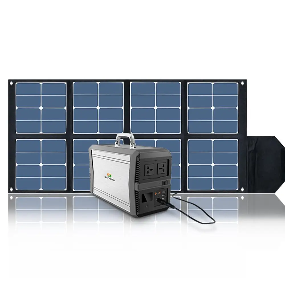 100W Foldable Solar Panel Charger for SUNGZU Portable Generator SKA1000 Power Station