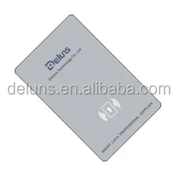 Hotel id card door lock smart plastic wifi lock