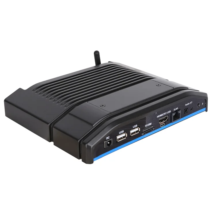 Fanless A64/RK3399 Industrial Aluminum Alloy Android 7.1 Mini PC