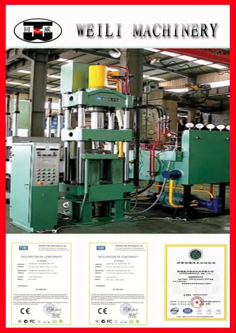 Weili машинный завод лучшие продажи автоматический гидроформирующий гидравлический пресс