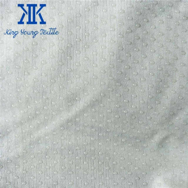light weight rubberized real silicone rubber knit anti slip dot fabric