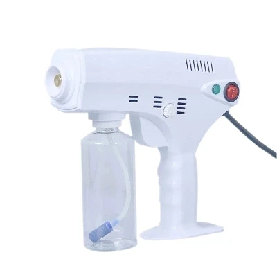 Electric Portable White And Red Color Micro Nano Blu-ray Hair Spray Gun For Salon Use Product